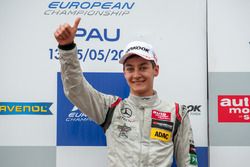 Podium : George Russell, HitechGP Dallara F312 Mercedes-Benz