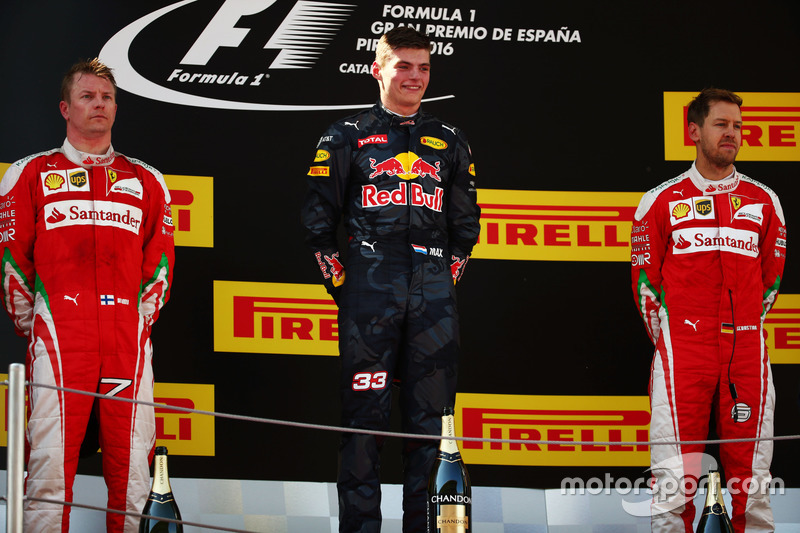 Para piorar, o holandês venceu logo em seu primeiro GP pela equipe principal, na Espanha
