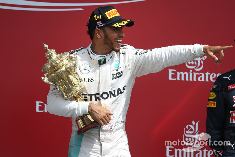 Yarış galibi Lewis Hamilton, Mercedes AMG F1 W07 Hybrid