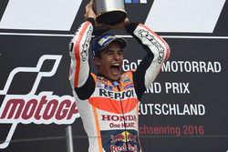 Podium: winner Marc Marquez, Repsol Honda Team