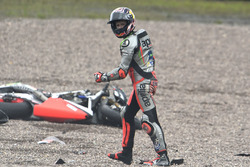 Chute de Stefan Bradl, Aprilia Racing Team Gresini