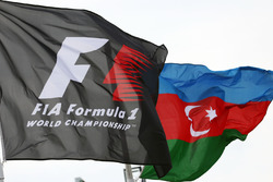 F1 and Azerbaijan flag