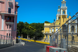 Baku City Circuit at turn 15