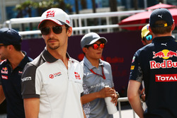 Esteban Gutierrez, Haas F1 Team on the drivers parade