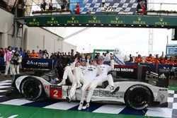 Race winners #2 Porsche Team Porsche 919 Hybrid: Romain Dumas, Neel Jani, Marc Lieb