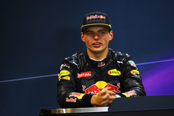Max Verstappen, Red Bull Racing nella conferenza stampa FIA