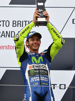Podium: third place Valentino Rossi, Yamaha Factory Racing