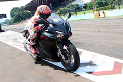 Marc Marquez test ride All New Honda CBR250RR