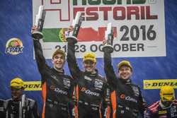 Podium: Winnaars #38 G-Drive Racing Gibson 015S-Nissan: Simon Dolan, Giedo van der Garde, Harry Tinc