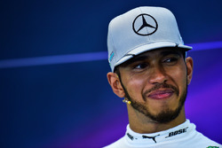 Lewis Hamilton, Mercedes AMG F1 in the FIA Press Conference