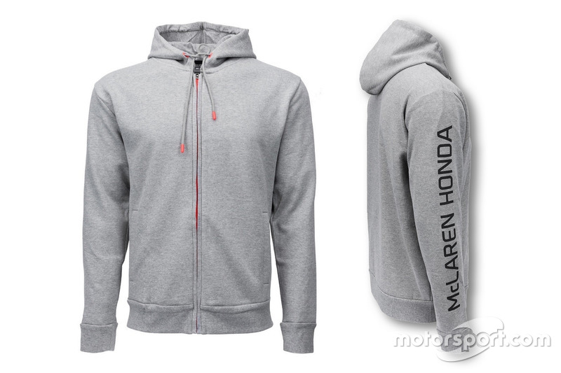 Veste à capuche McLaren-Honda 2016 grise