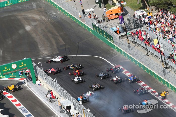 Inicio de la carrera