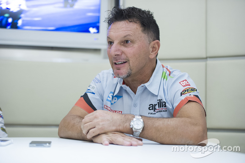 Fausto Gresini, Aprilia Gresini Racing Team Director del equipo