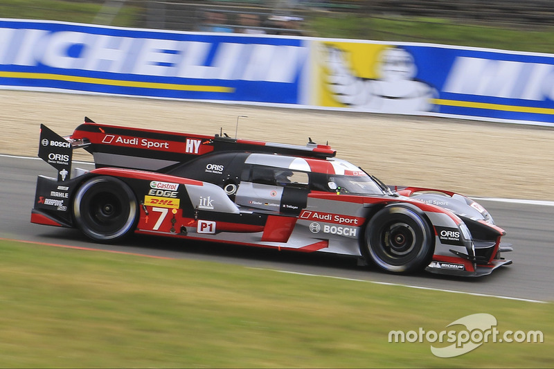 #7 Audi Sport Team Joest Audi R18: Marcel Fässler, Andre Lotterer