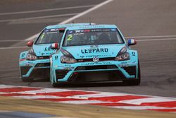 Jean-Karl Vernay Volkswagen Golf GTI TCR Leopard Racing et Stefano Comini, Leopard Racing Volkswagen Golf GTI TCR