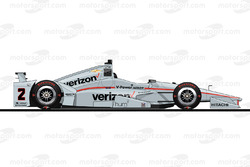 Juan Pablo Montoya, Team Penske Chevrolet