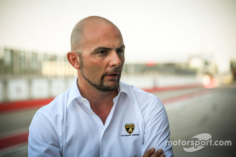 Giorgio Sanna, responsabile Motorsport di Automobili Lamborghini