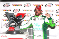 Race winner Justin Marks, Chip Ganassi Racing Chevrolet