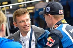 Dr. Frank Welsch, Volkswagen Board, Jari-Matti Latvala, Volkswagen Motorsport