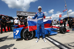 Обладатель поула - Михаил Алешин, Schmidt Peterson Motorsports Honda