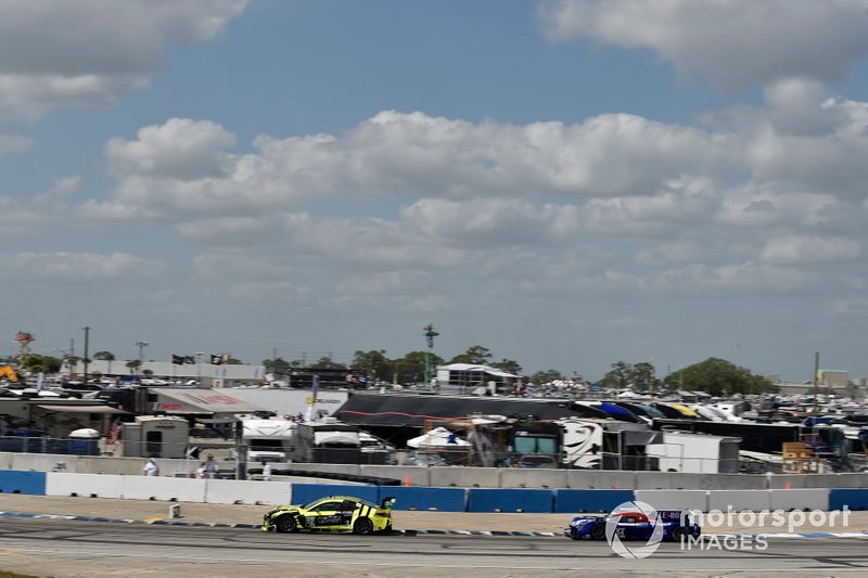 #12 AIM Vasser Sullivan Lexus RC F GT3, GTD: Frank Montecalvo, Townsend Bell, Aaron Telitz, #54 CORE autosport Nissan DPi, DPi: Jonathan Bennett, Colin Braun, Romain Dumas