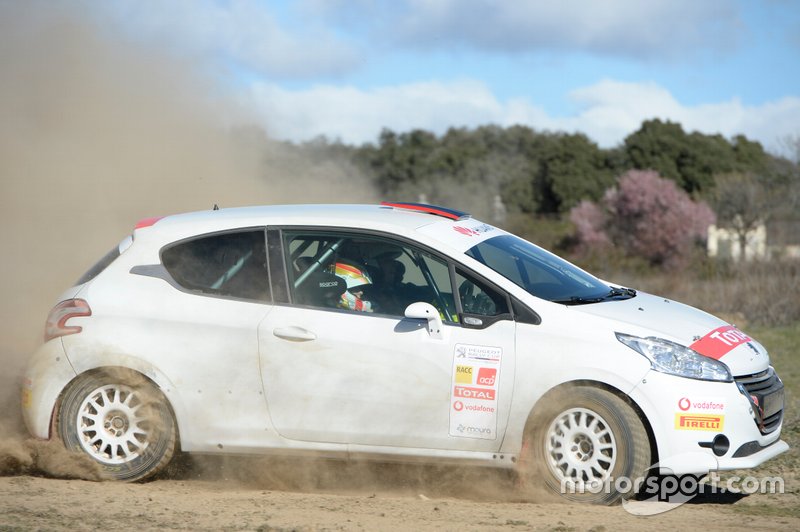 Peugeot 208 R2 de la Rallye Cup Ibérica 2019