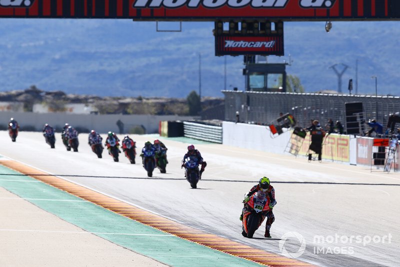 Alvaro Bautista, Aruba.it Racing-Ducati Team after lap1