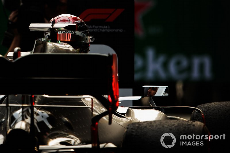 The car of winner Lewis Hamilton, Mercedes AMG F1 W10