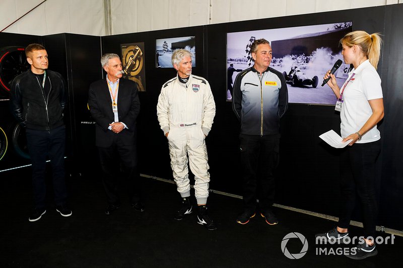 Damon Hill im Lotus 49B