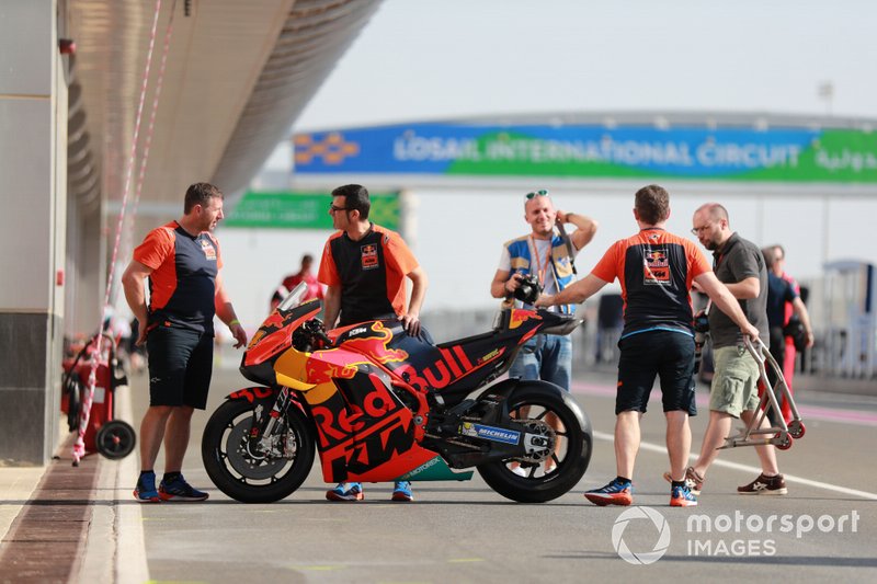 Bike of Pol Espargaro, Red Bull KTM Factory Racing