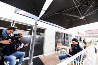 Sergio Perez, Racing Point medya ile