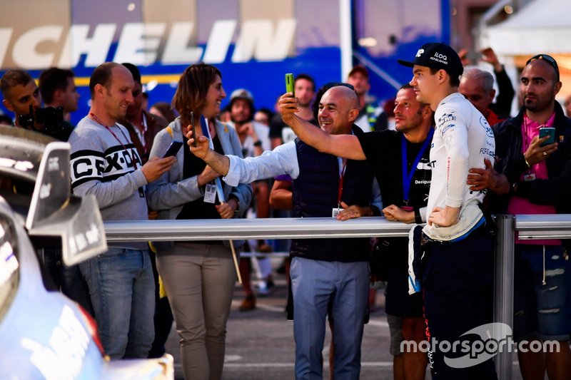 Teemu Suninen, M-Sport Ford WRT, et des fans