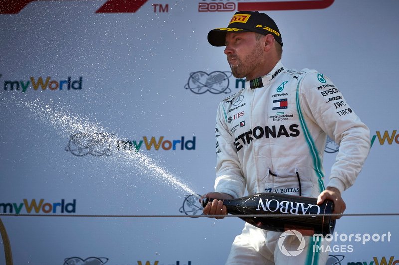 Valtteri Bottas, Mercedes: 9 dobogó