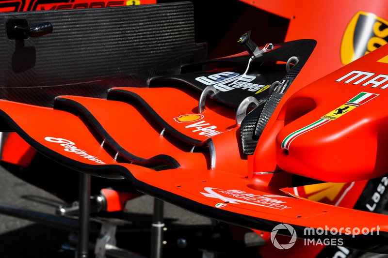 Alerón delantero del Ferrari SF90