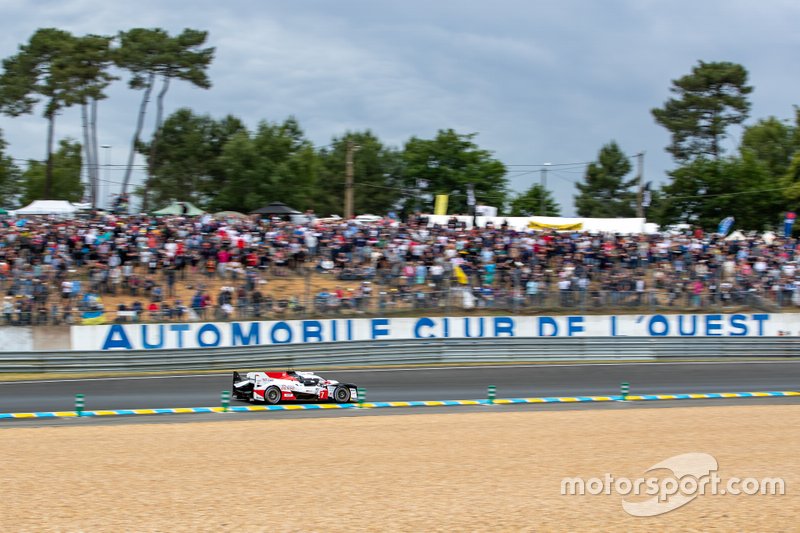 #7 Toyota Gazoo Racing Toyota TS050: Mike Conway, Kamui Kobayashi, Jose Maria Lopez
