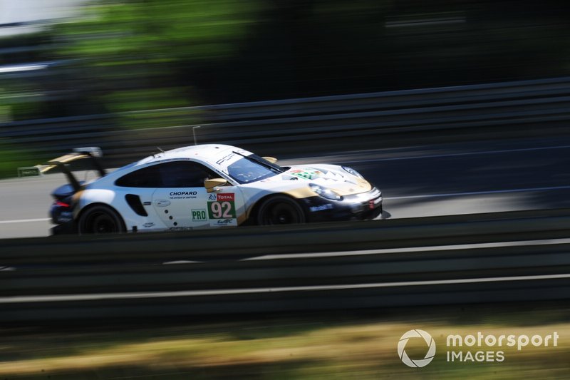 #92 Porsche GT Team Porsche 911 RSR: Michael Christensen, Kevin Estre, Laurens Vanthoor
