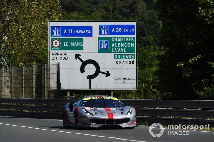 #54 Spirit of Race Ferrari 488 GTE: Thomas Flohr, Francesco Castellacci, Giancarlo Fisichella