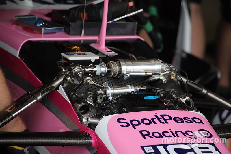 Racing Point RP19: Federung