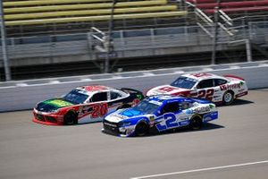 Christopher Bell, Joe Gibbs Racing, Toyota Supra Rheem / RTP, Tyler Reddick, Richard Childress Racing, Chevrolet Camaro KC Motorgroup, Austin Cindric, Team Penske, Ford Mustang LTi Printing