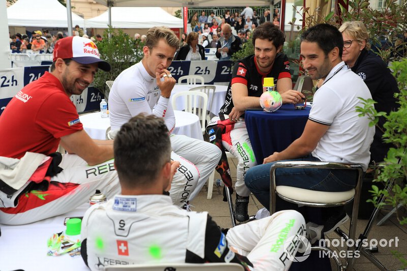 #1 Rebellion Racing Rebellion R-13: Andre Lotterer, Neel Jani, Bruno Senna