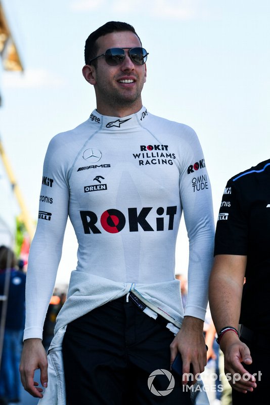 Nicholas Latifi, Williams Racing nel paddock