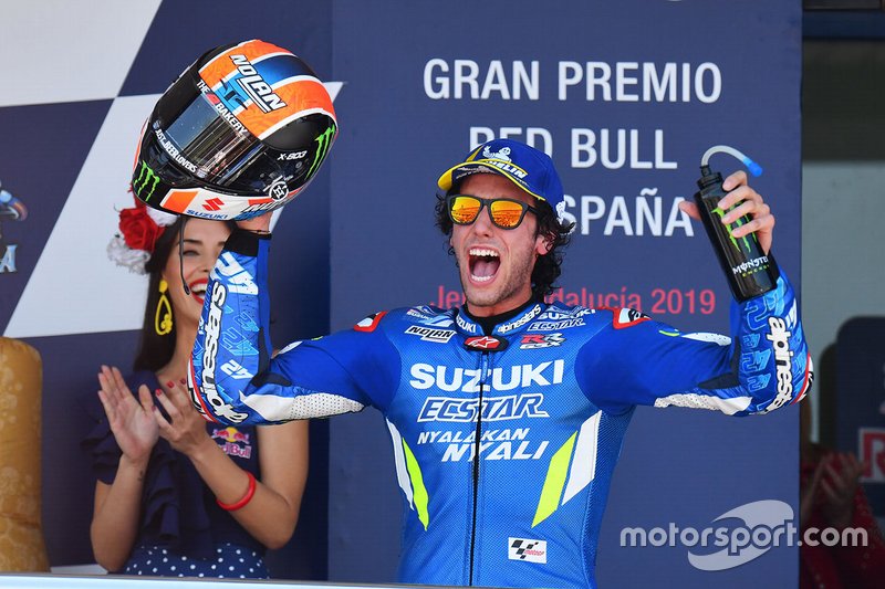 Segundo, Alex Rins, Team Suzuki MotoGP