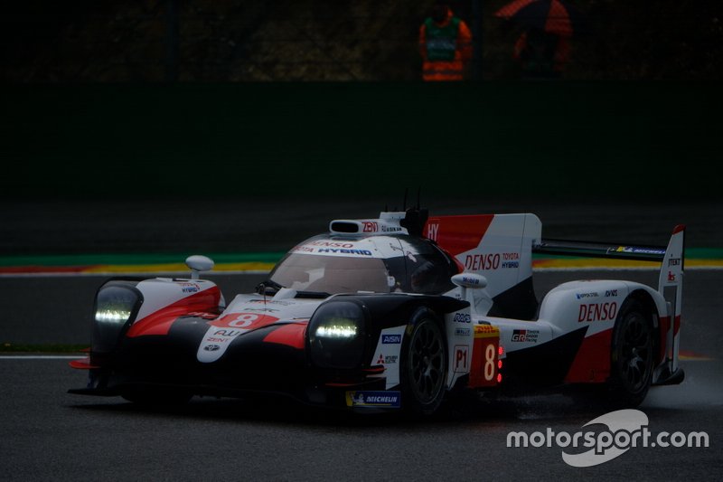#8 Toyota Gazoo Racing Toyota TS050: Sébastien Buemi, Kazuki Nakajima, Fernando Alonso