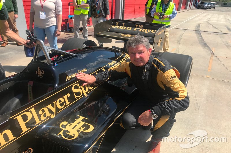 La Lotus 97T di Ayrton Senna
