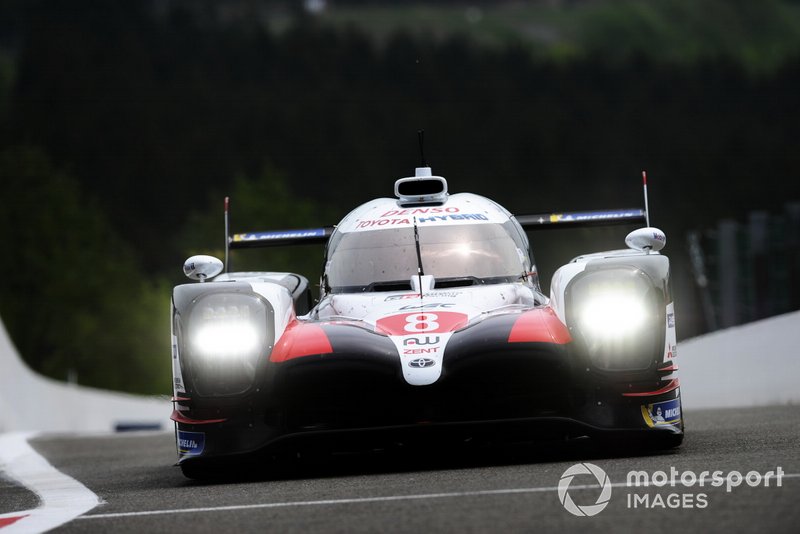 #8 Toyota Gazoo Racing Toyota TS050: Sébastien Buemi, Kazuki Nakajima, Fernando Alonso