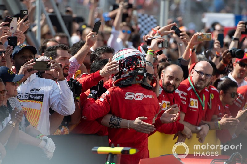 Обладатель третьего места Шарль Леклер, Ferrari