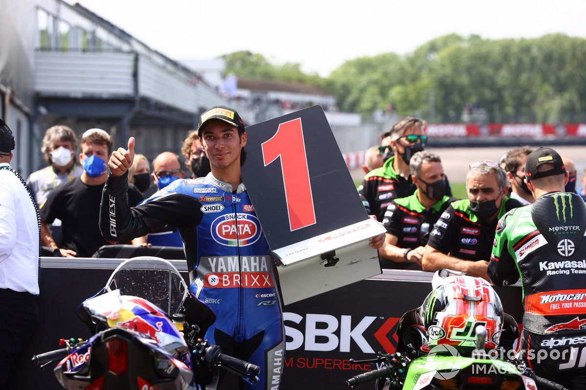 Il vincitore della gara Toprak Razgatlioglu, PATA Yamaha WorldSBK Team
