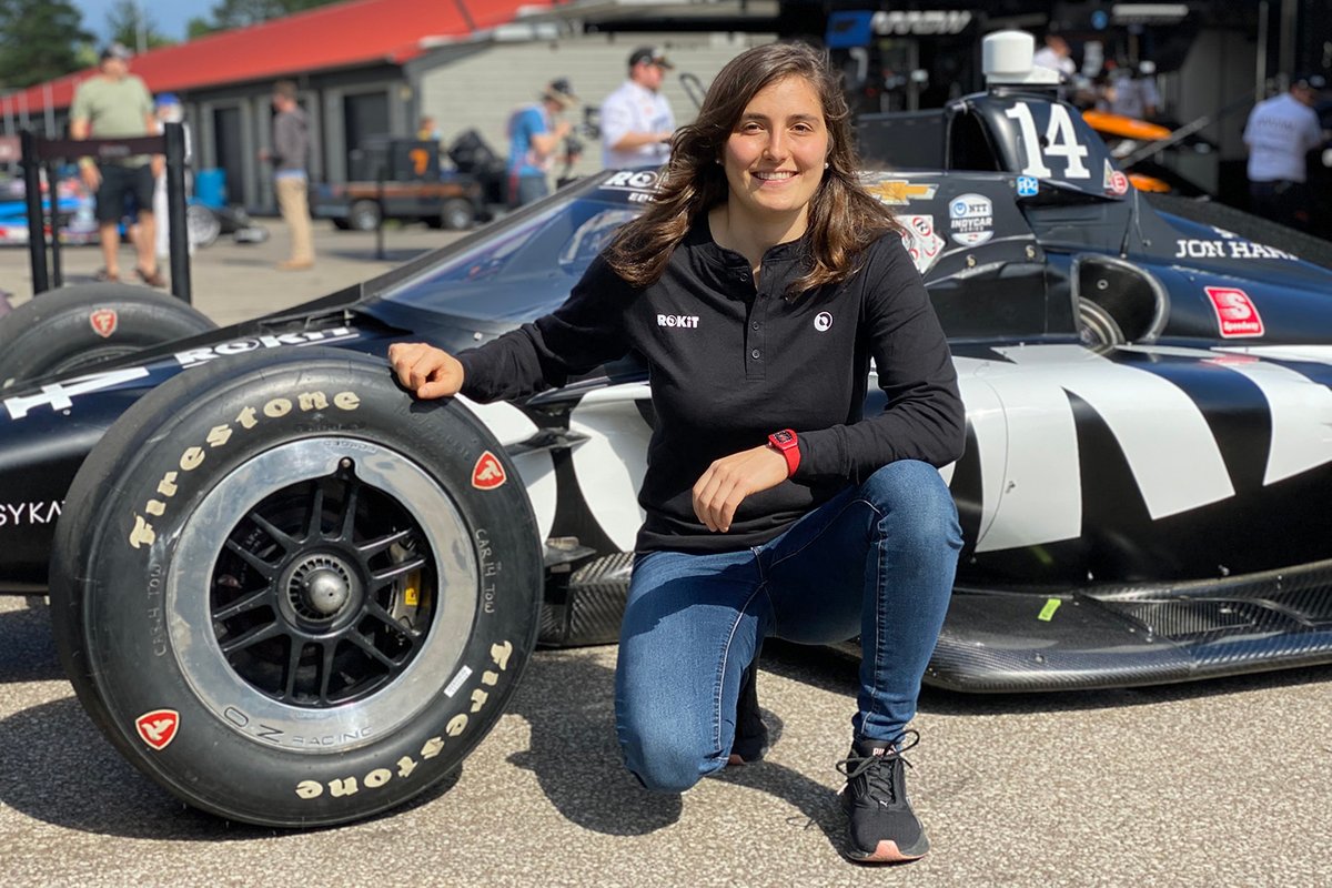 Tatiana Calderón, AJ Foyt Racing