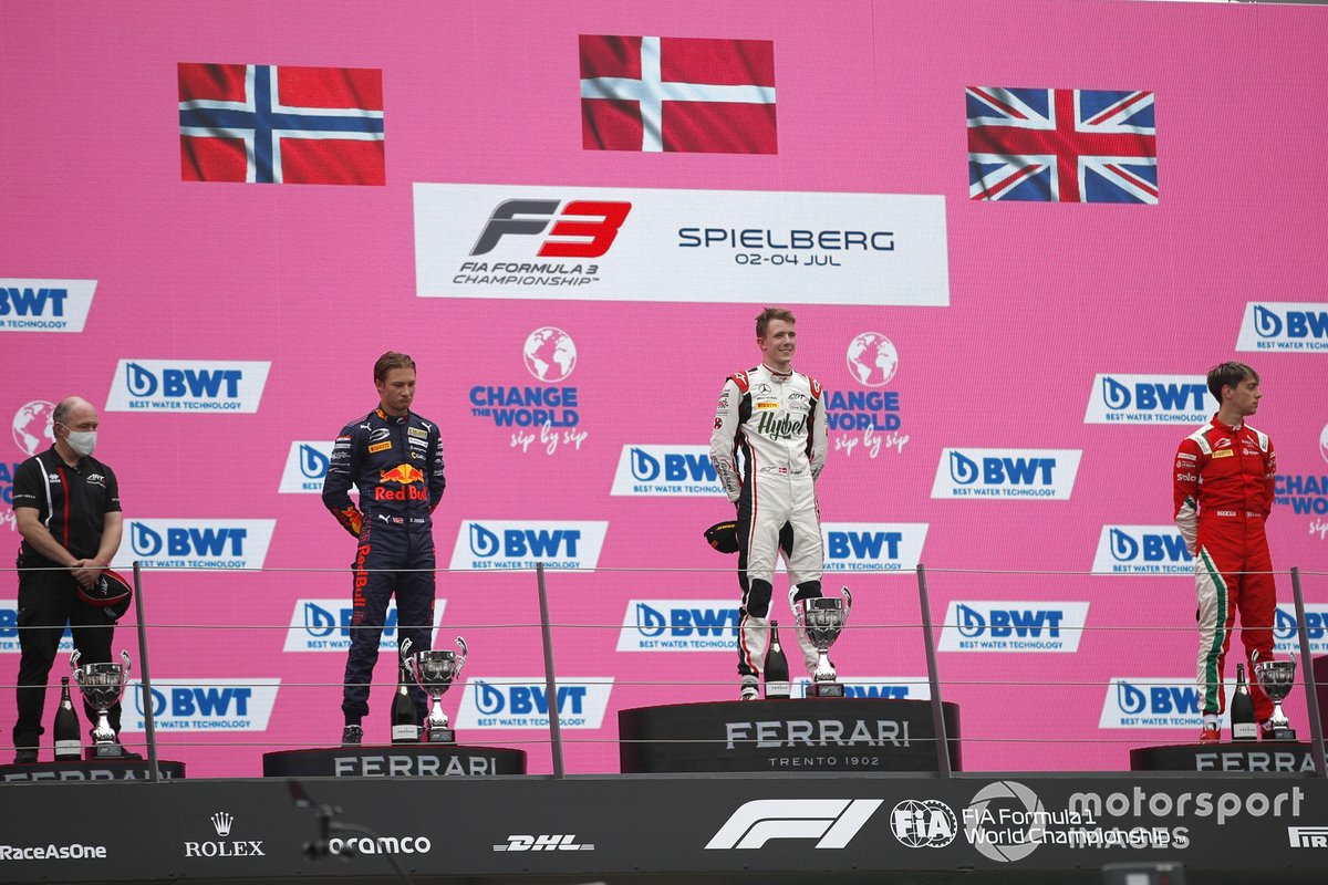 Frederik Vesti, ART Grand Prix, ennis Hauger, Prema Racing , Olli Caldwell, Prema Racing