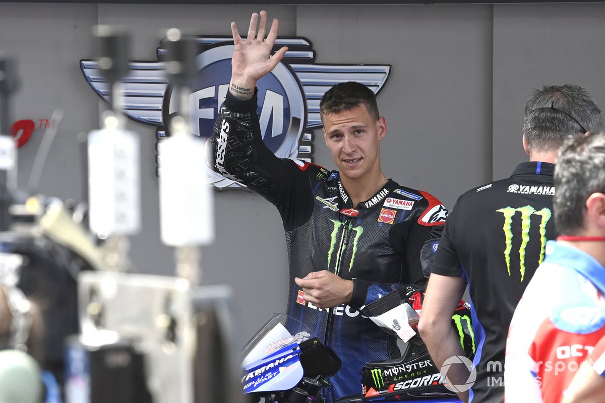 Ganador de la pole Fabio Quartararo, Yamaha Factory Racing